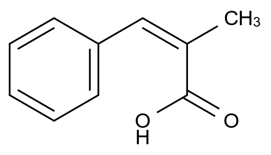 （Z）-2-甲基-3-苯基丙烯酸,(Z)-2-methyl-3-phenylacrylic acid