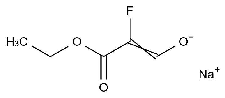 3-乙氧基-2-氟-3-氧代丙-1-烯-1-醇鈉,Sodium 3-ethoxy-2-fluoro-3-oxoprop-1-en-1-olate