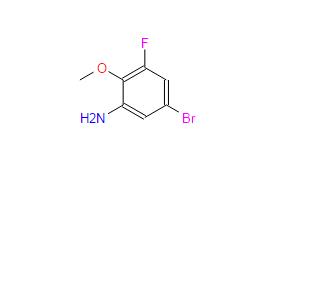 5-溴-3-氟-2-甲氧基苯胺,5-bromo-3-fluoro-2-methoxyaniline