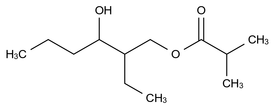 2-乙基-3-羥基己基2-丙酸甲酯,2-Ethyl-3-hydroxyhexyl 2-Methylpropanoate