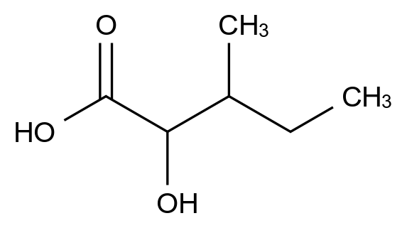 2-羥基-3-甲基戊酸（非對映異構(gòu)體的混合物）,2-Hydroxy-3-methylpentanoic Acid (Mixture of Diastereomers)