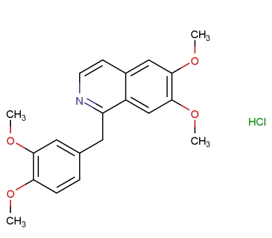 鹽酸罌粟堿,Papaverine hydrochloride