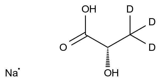 L-乳酸鈉-3，3，3-d3,Sodium L-Lactate-3,3,3-d3