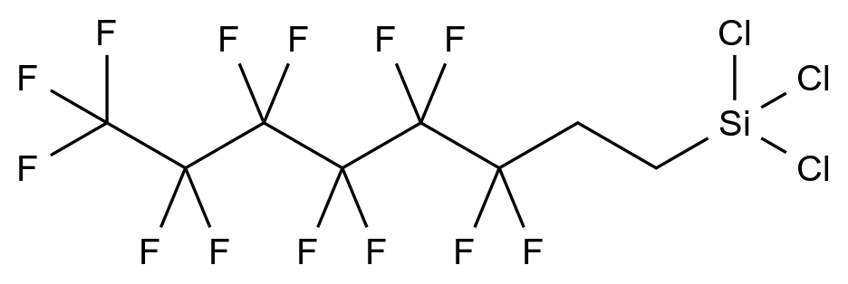 三氯(1H,1H,2H,2H-十三氟正辛基)硅烷,Trichloro(1H,1H,2H,2H-tridecafluoro-n-octyl)silane