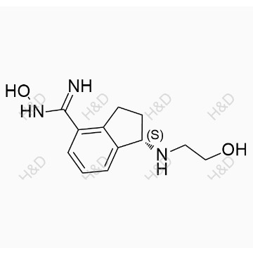 奧扎莫德雜質(zhì)8,(S)-N-hydroxy-1-((2-hydroxyethyl)amino)-2,3-dihydro-1H-indene-4-carboximidamide