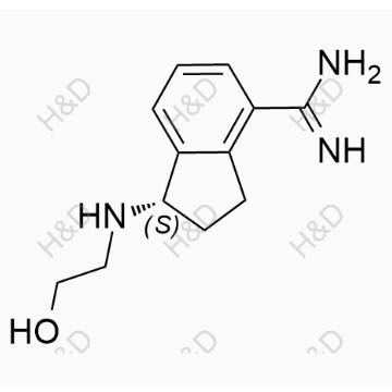 奧扎莫德雜質(zhì)9,(S)-1-((2-hydroxyethyl)amino)-2,3-dihydro-1H-indene-4-carboximidamide