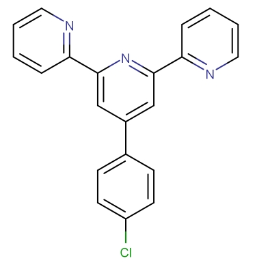 4'-(4-氯苯基)-2,2':6',2"-三聯(lián)吡啶,4'-(4-Chlorophenyl)-2,2':6',2"-terpyridine