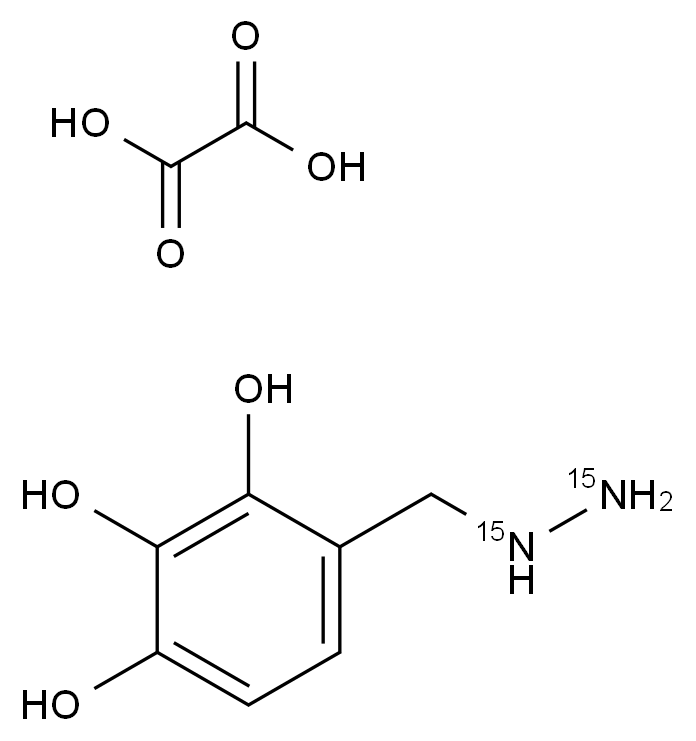 2,3,4-三羥基芐肼-15N2草酸鹽,2,3,4-Trihydroxybenzylhydrazine-15N2 Oxalic Acid Salt