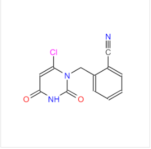 2-((6-氯-2,4-二氧代-3,4-二氫-2H-嘧啶-1-基)甲基)苯腈,2-[(6-CHLORO-2,4-DIOXO-3,4-DIHYDROPYRIMIDIN-1(2H)-YL)METHYL]BENZONITRILE