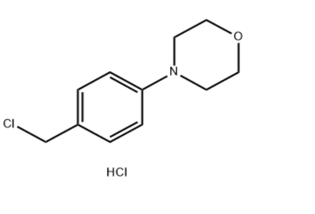 4-[4-(chloromethyl)phenyl]morpholine hydrochloride,4-[4-(chloromethyl)phenyl]morpholine hydrochloride