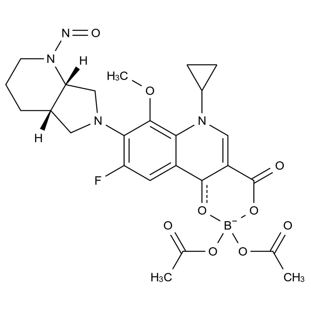 亞硝基莫西沙星雜質33,N-Nitroso Moxifloxacin Impurity 33