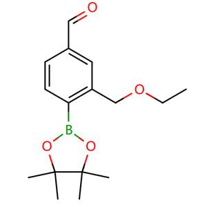 3-(ethoxymethyl)-4-(4,4,5,5-tetramethyl-1,3,2-dioxaborolan-2-yl)benzaldehyde