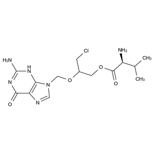 2-[(2-Amino-6-oxo-1,6-dihydro-9H-purin-9-yl)methoxy]-3-chloropropyl ValinateDISCONTINUED. Please offer A414170.