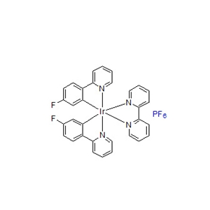 1580547-45-0 (2,2'-联吡啶)双[2-(4-氟苯基)吡啶]铱(III) 六氟磷酸盐 (2,2'-Bipyridyl)bis[2-(4-fluorophenyl)pyridine]iridium(III) hexafluorophosphate