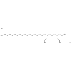 CATO_2,2'-((3-((2-羥乙基)(十八烷基)氨基)丙基)氮雜二基)二乙醇二氫氟酸鹽_6818-37-7_97%