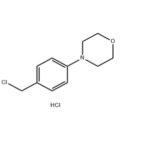 4-[4-(chloromethyl)phenyl]morpholine hydrochloride