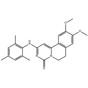 9 ,10-二甲氧基-2-(2,4,6-三甲基苯胺基)-6,7-嘧啶[6,1-A]异喹啉-4-酮