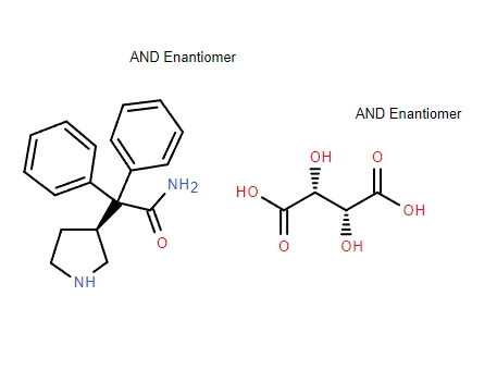 3-(S)-(1-氨基甲酰-1,1-二苯基甲基)吡咯烷,3-(S)-(1-Carbamoyl-1,1-diphenylmethyl)pyrrolidine