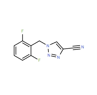 4-氰基-1-(2,6-二氟芐基)-1H-1,2,3-三氮唑,4-cyano-1-(2,6-difluorobenzyl)-1H-1,2,3-triazole