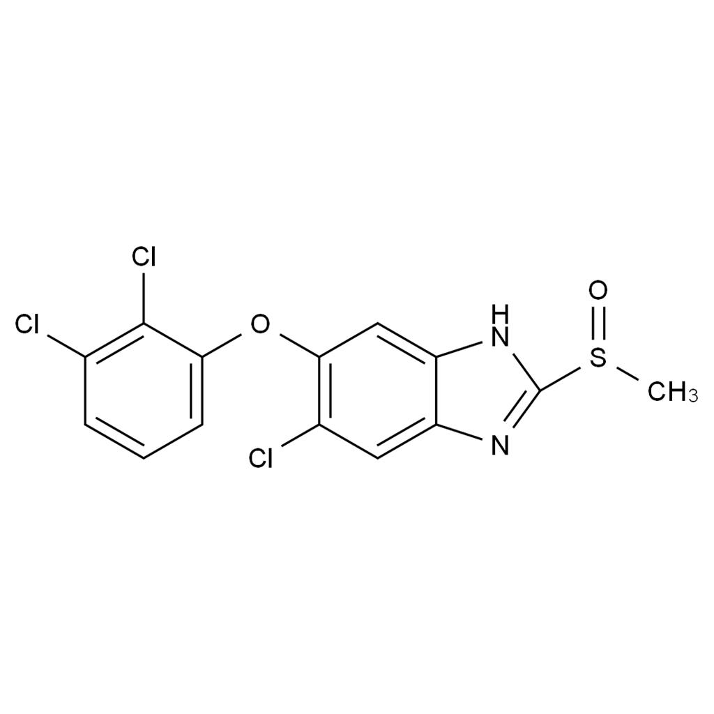 三氯苯達(dá)唑亞砜,Triclabendazole sulfoxide