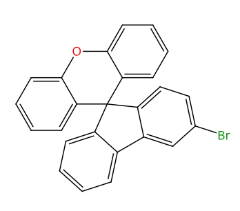 3-溴螺[9H-芴-9,9′-[9H]氧雜蒽],3-Bromospiro[9H-fluorene-9,9′-[9H]xanthene]