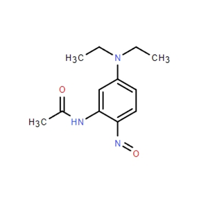 2-亞硝基-5-(N,N-二乙基氨基)乙酰苯胺