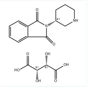 利拉列汀中間體,3-(R)-Piperidinyl PhthaliMide D-(-)-tartaric acid