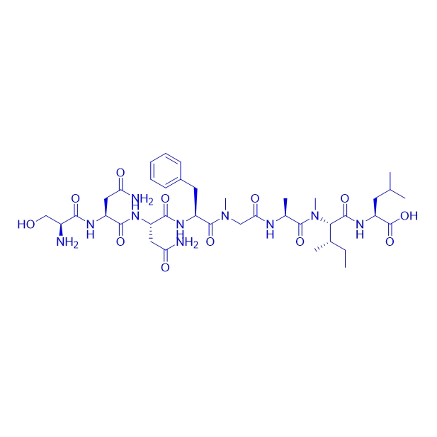 雙 N-甲基化衍生物多肽SNNF(N-Me)GA(N-Me)IL,SNNF(N-Me)GA(N-Me)IL