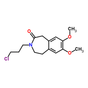 伊伐布雷定中間體,3-(3-Chloropropyl)-7,8-dimethoxy-4,5-dihydro-1H-benzo[d]azepin-2(3H)-one