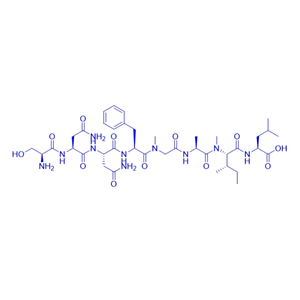 雙 N-甲基化衍生物多肽SNNF(N-Me)GA(N-Me)IL,SNNF(N-Me)GA(N-Me)IL