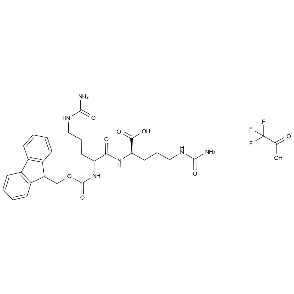 Fmoc-D-瓜氨酸-D-瓜氨酸（X三氟乙酸鹽）,Fmoc-D-Cit-D-Cit-OH XTFA