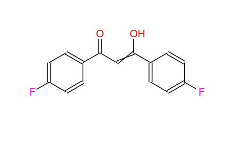 1,3-雙(4-氟苯基)-3-羥基-2-丙-1-酮,2-Propen-1-one, 1,3-bis(4-fluorophenyl)-3-hydroxy-