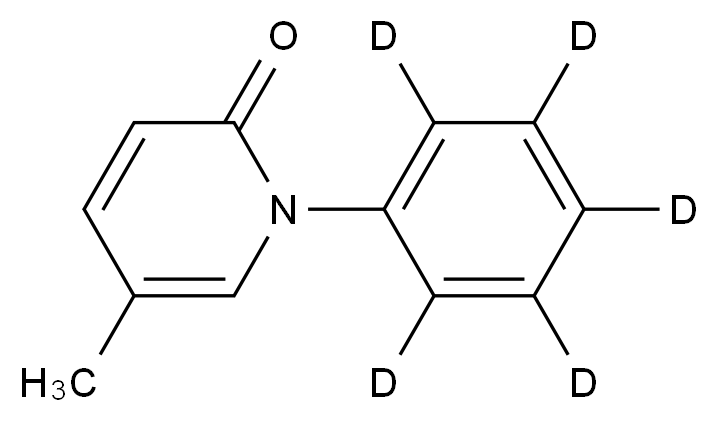 吡非尼酮-d5（5-甲基-N-苯基-2-1H-吡啶酮-d5),Pirfenidone-d5 (5-Methyl-N-Phenyl-2-1H-Pyridone-d5)