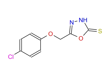 5-(4-氯苯氧基甲基)-1,3,4-噁二唑-2-硫醇,5-[(4-CHLOROPHENOXY)METHYL]-1,3,4-OXADIAZOLE-2-THIOL