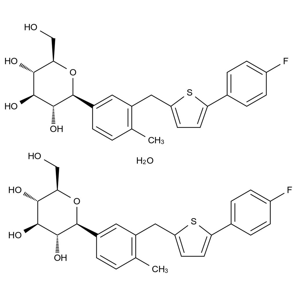 卡格列凈半水合物,Canagliflozin HeMihydrate