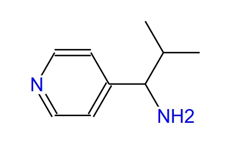 2-甲基-1-(吡啶-4-基)丙-1-胺,2-Methyl-1-(pyridin-4-yl)propan-1-amine