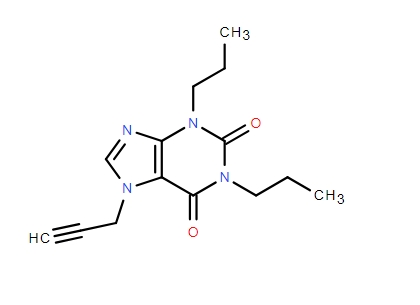 3,7-二氫-1,3-二丙基-7-(2-丙炔-1-基)-1H-嘌呤-2,6-二酮,3,7-Dihydro-1,3-dipropyl-7-(2-propynyl)-1H-purine-2,6-dione