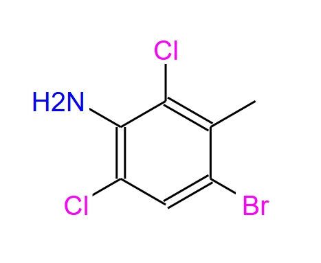 4-溴-2,6-二氯-3-甲基苯胺,4-Bromo-2,6-dichloro-3-methylaniline