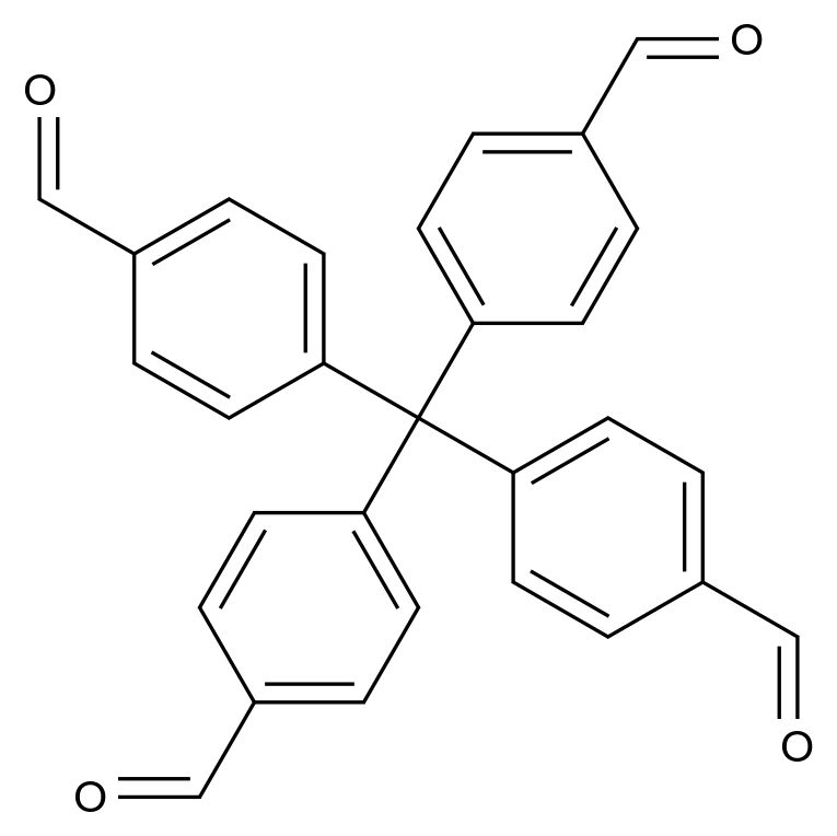 4,4',4'',4'''-甲烷四甲酰四苯甲醛,4,4',4'',4'''-Methanetetrayltetrabenzaldehyde