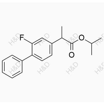 氟比洛芬雜質(zhì)32,isopropyl 2-(2-fluoro-[1,1'-biphenyl]-4-yl)propanoate