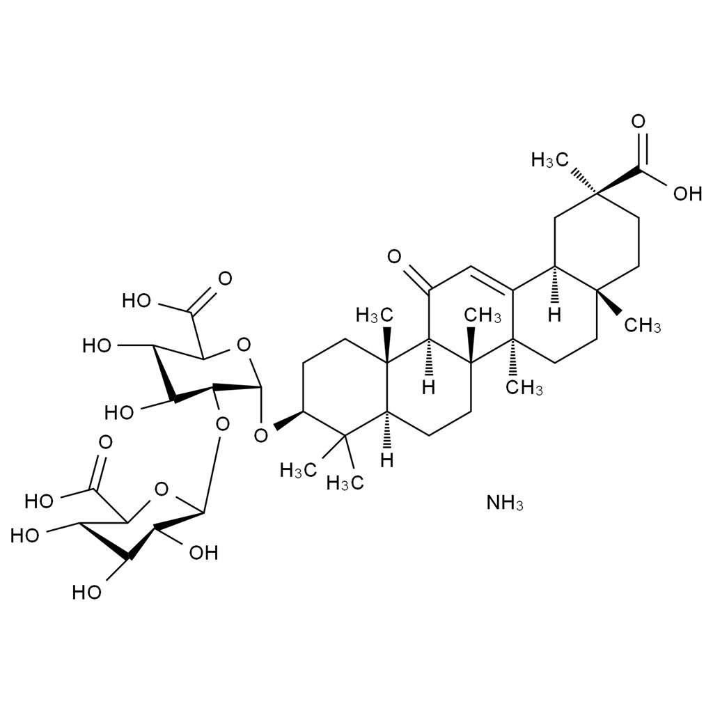 18α-甘草酸銨鹽,18α-Glycyrrhizic Acid Ammonium Salt