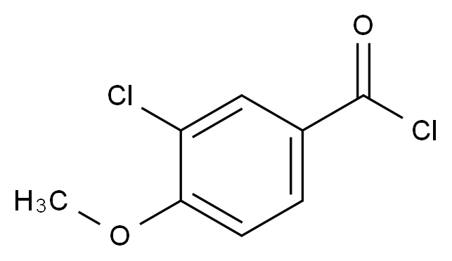 3-氯-4-甲氧基苯甲酰氯,3-chloro-4-methoxybenzoyl chloride