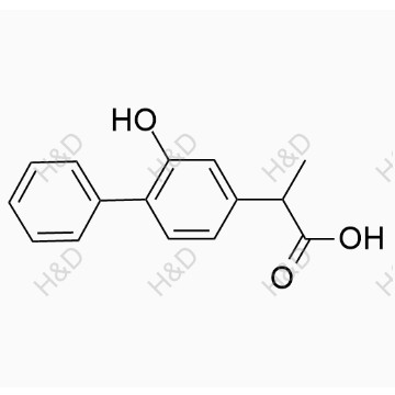 氟比洛芬雜質(zhì)37,2-(2-hydroxy-[1,1'-biphenyl]-4-yl)propanoic acid