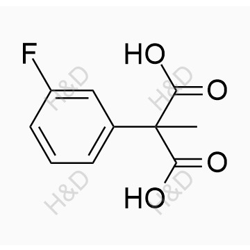 氟比洛芬雜質(zhì)39,2-(3-fluorophenyl)-2-methylmalonic acid