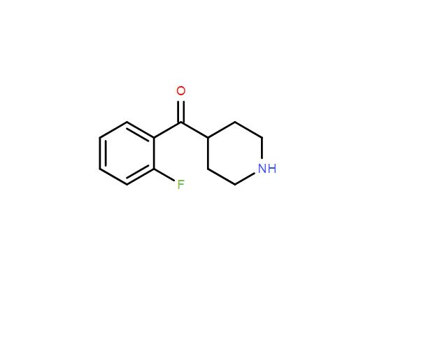 4-(2-氟苯甲?；?哌啶,(2-FLUORO-PHENYL)-PIPERIDIN-4-YL-METHANONE