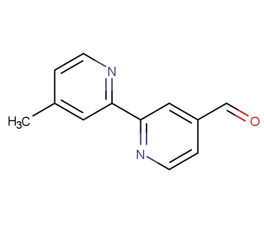 4'-甲基-2,2'-聯(lián)吡啶-4-甲醛,4'-methyl-2,2'-bipyridine-4-carboxaldehyde