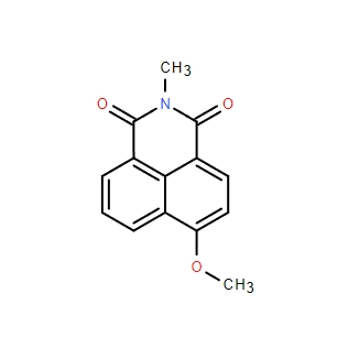 N-甲基-4-甲氧基-1,8-萘二甲酰亞胺,6-methoxy-2-methyl-1H-benz[de]isoquinoline-1,3(2H)-dione