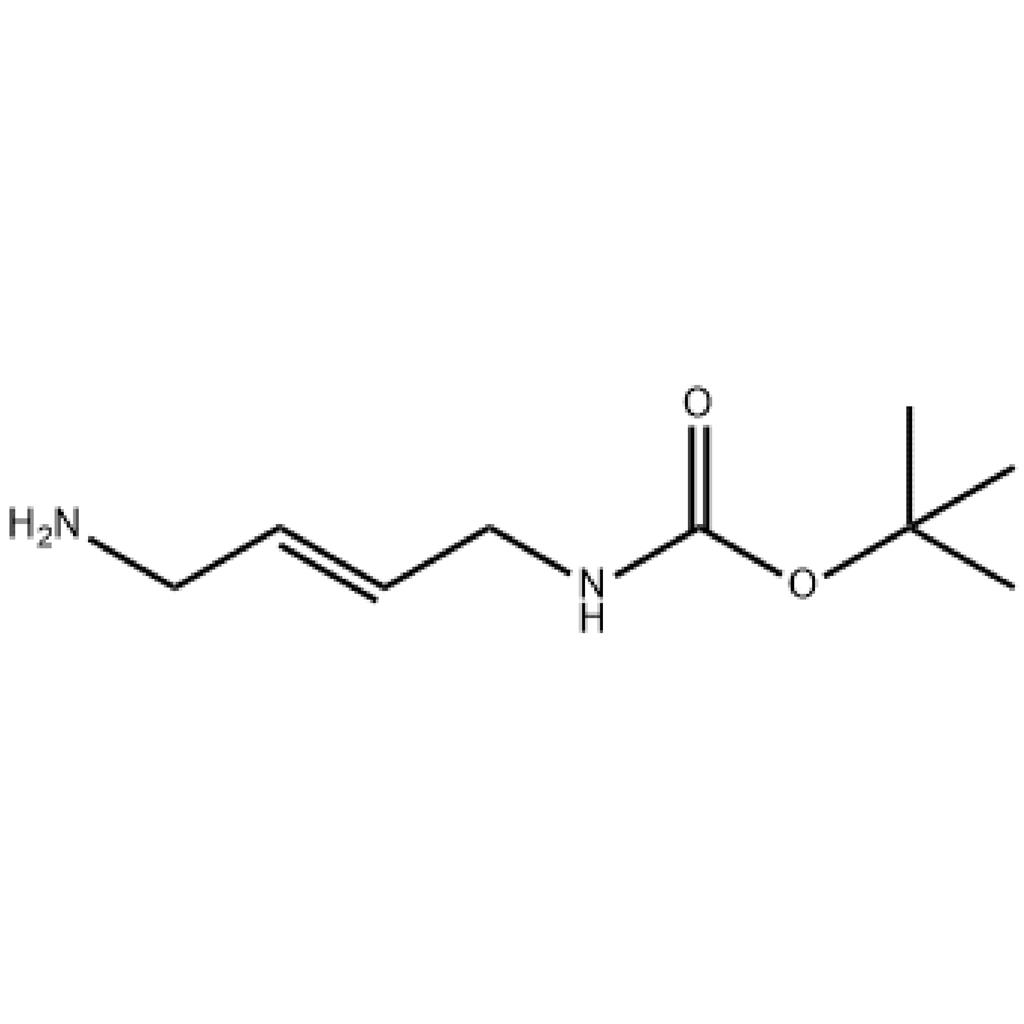 (4-氨基丁-2-烯-1-基)氨基甲酸叔丁酯,Carbamic acid, (4-amino-2-butenyl)-, 1,1-dimethylethyl ester, (E)- (9CI)