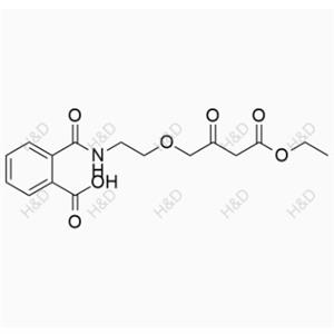 氨氯地平雜質19,2-((2-(4-ethoxy-2,4-dioxobutoxy)ethyl)carbamoyl)benzoic acid