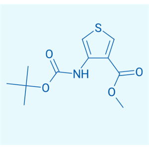 4-TERT-叔丁氧羰氨基噻吩-3-羧酸甲酯  161940-20-1